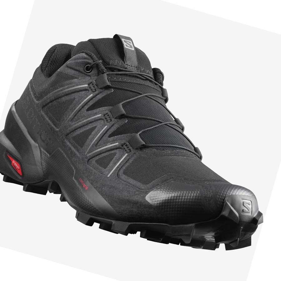 Salomon SPEEDCROSS 5 WIDE Trail löparskor Herr Svarta | SE102GSO