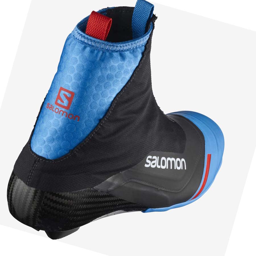 Salomon S/LAB CARBON CLASSIC PROLINK Pjäxor Herr Svarta Blå | SE741MQZ