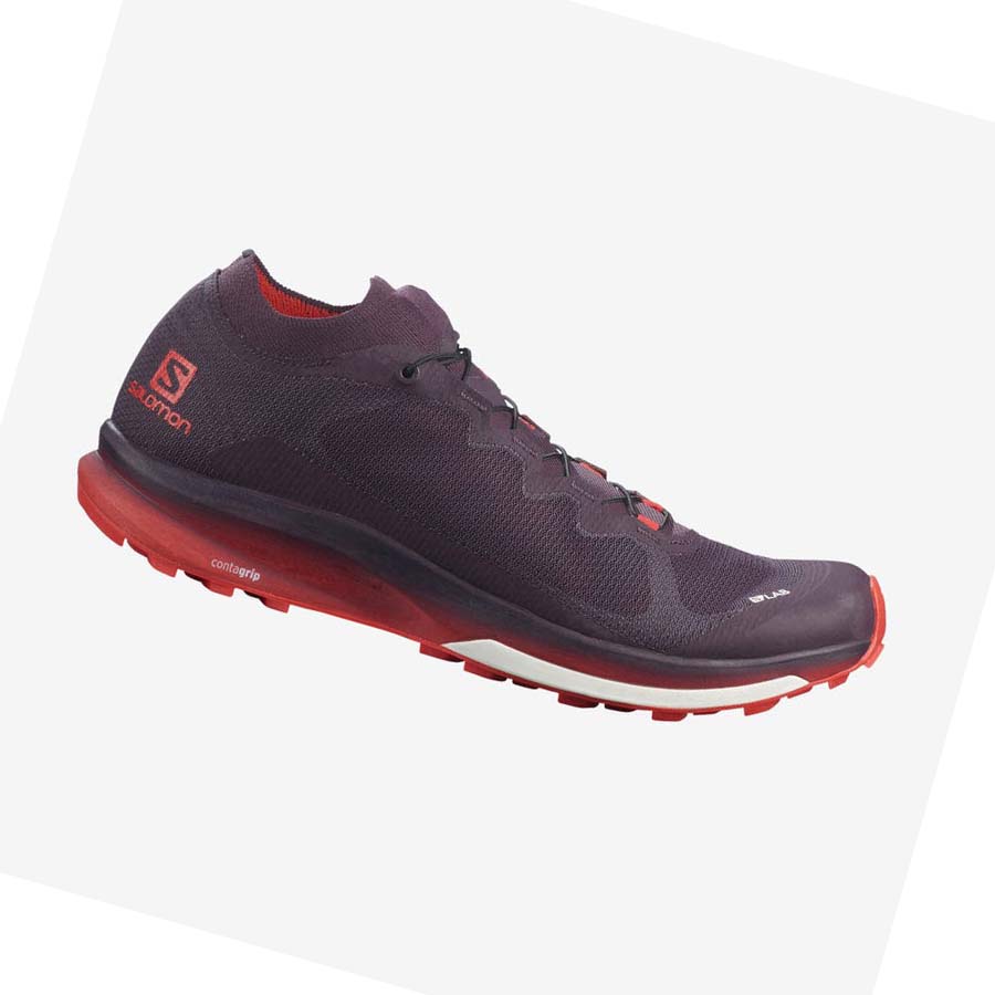 Salomon S/LAB ULTRA 3 Trail löparskor Herr Lila | SE140EBC