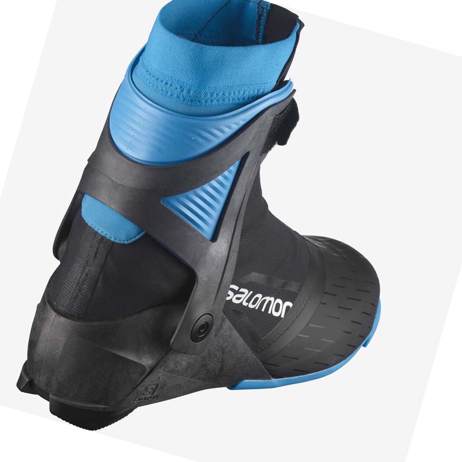 Salomon S/MAX CARBON SKATE MV PROLINK Pjäxor Dam Svarta Blå | SE1568ILH