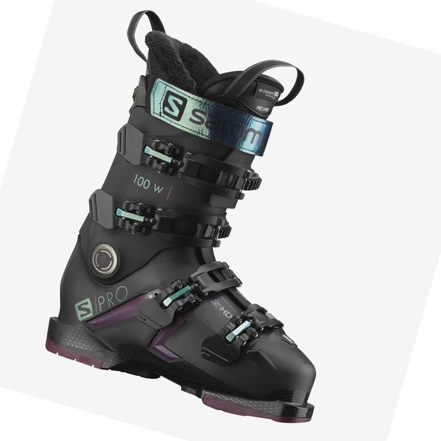 Salomon S/PRO 100 Pjäxor Dam Svarta | SE1558BEX