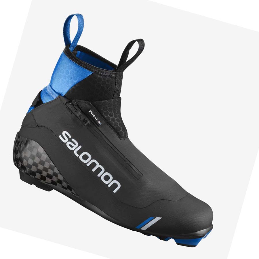 Salomon S/RACE CLASSIC PROLINK Pjäxor Herr Svarta Blå | SE740QMA