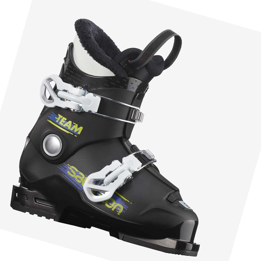 Salomon TEAM T2 Pjäxor Barn Svarta Vita | SE1614WNB