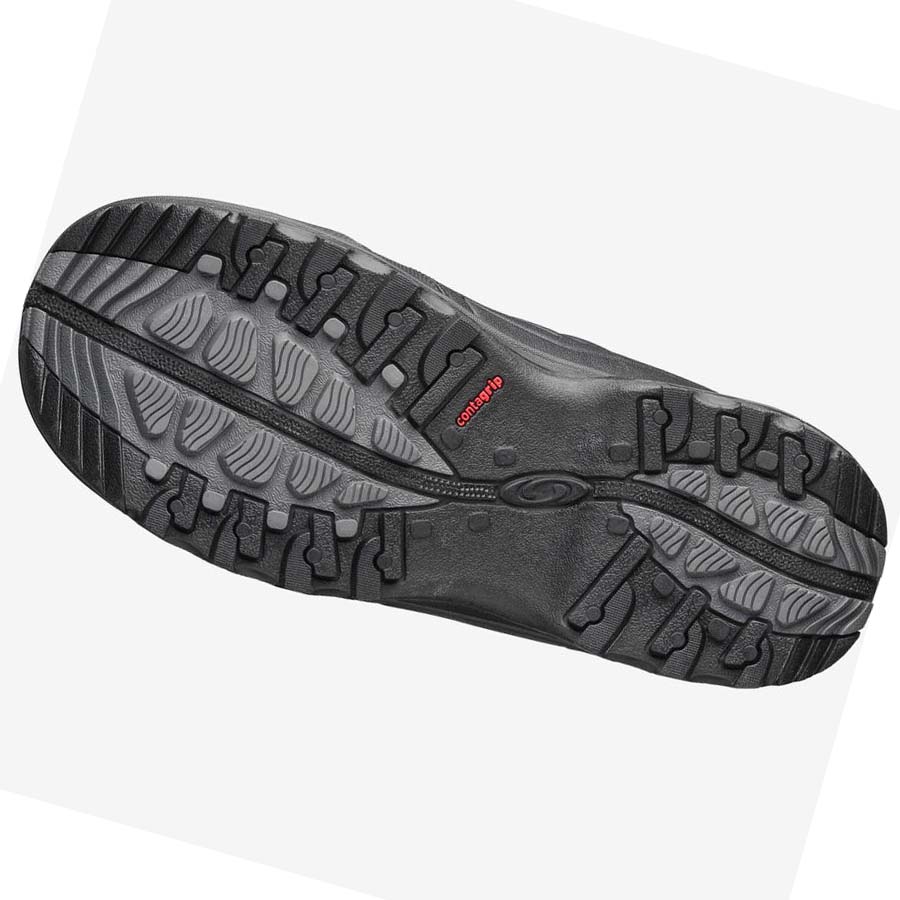 Salomon TOUNDRA FORCES CLIMASALOMON™ WATERPROOF Stövlar Dam Svarta | SE1031CTV