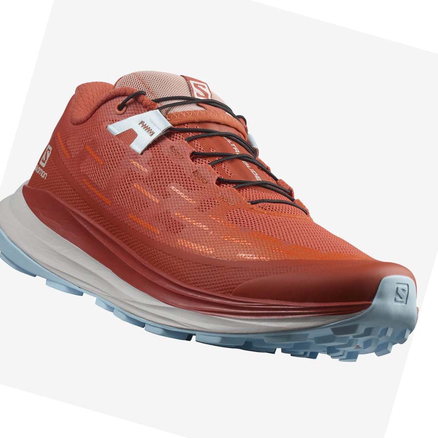 Salomon ULTRA GLIDE Trail löparskor Dam Orange | SE858DFM