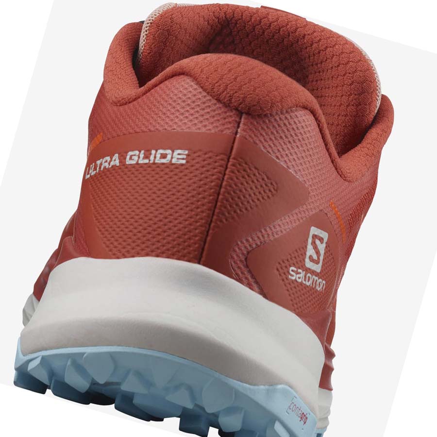 Salomon ULTRA GLIDE Trail löparskor Dam Orange | SE858DFM