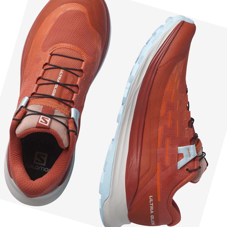 Salomon ULTRA GLIDE Trail löparskor Dam Orange | SE858DFM