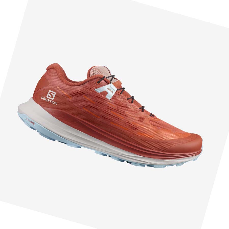 Salomon ULTRA GLIDE Trail löparskor Dam Orange | SE858DFM