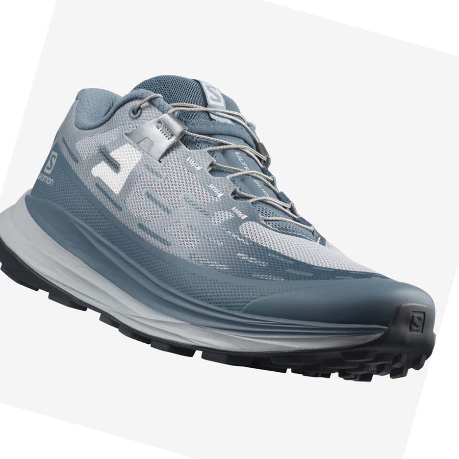 Salomon ULTRA GLIDE Trail löparskor Dam Silver | SE860AHK