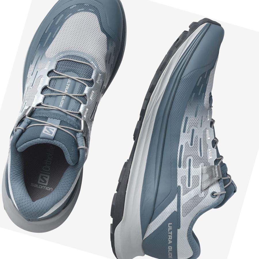 Salomon ULTRA GLIDE Trail löparskor Dam Silver | SE860AHK