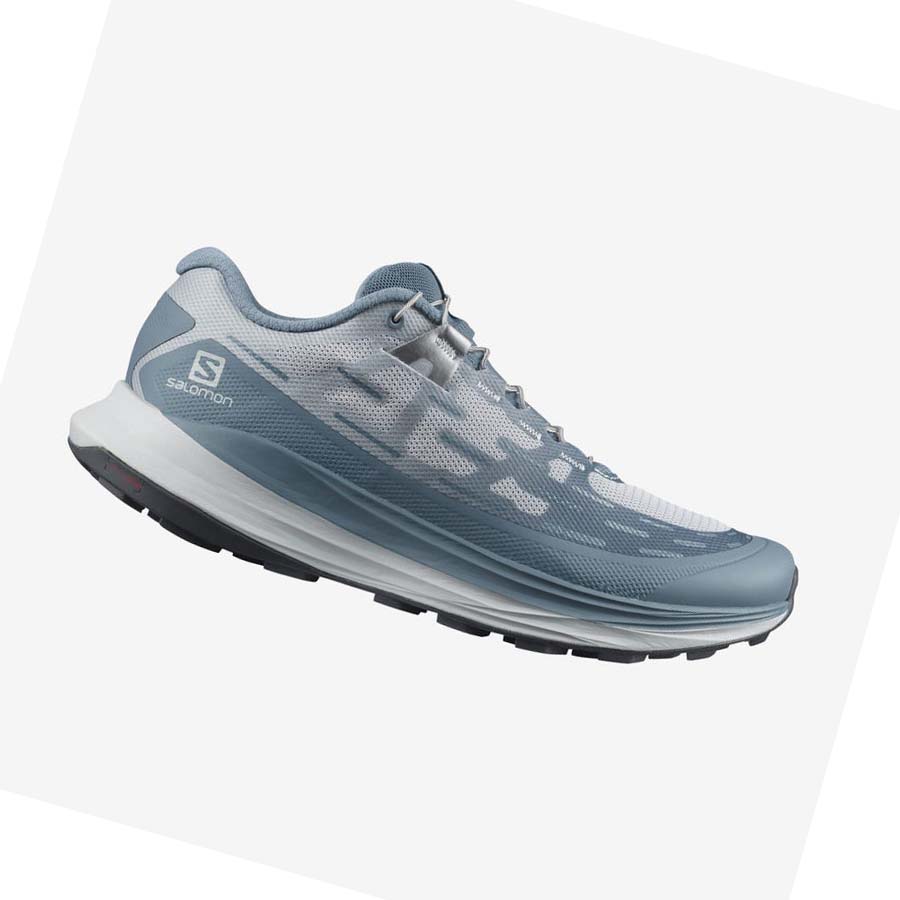 Salomon ULTRA GLIDE Trail löparskor Dam Silver | SE860AHK