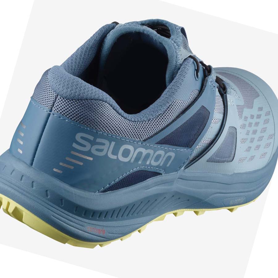 Salomon ULTRA W /PRO Trail löparskor Dam Blå | SE853KOR