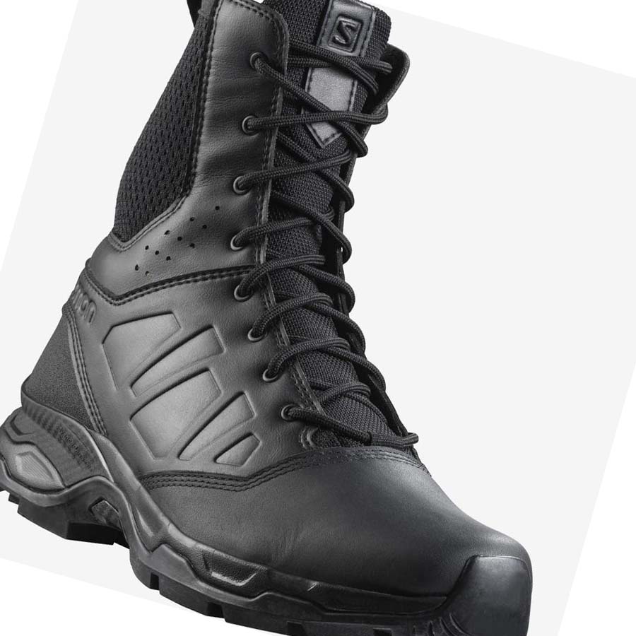 Salomon URBAN JUNGLE ULTRA FORCES SIDE ZIP Stövlar Herr Svarta | SE251CTV