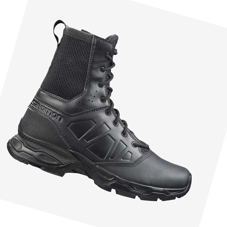 Salomon URBAN JUNGLE ULTRA FORCES SIDE ZIP Stövlar Herr Svarta | SE251CTV