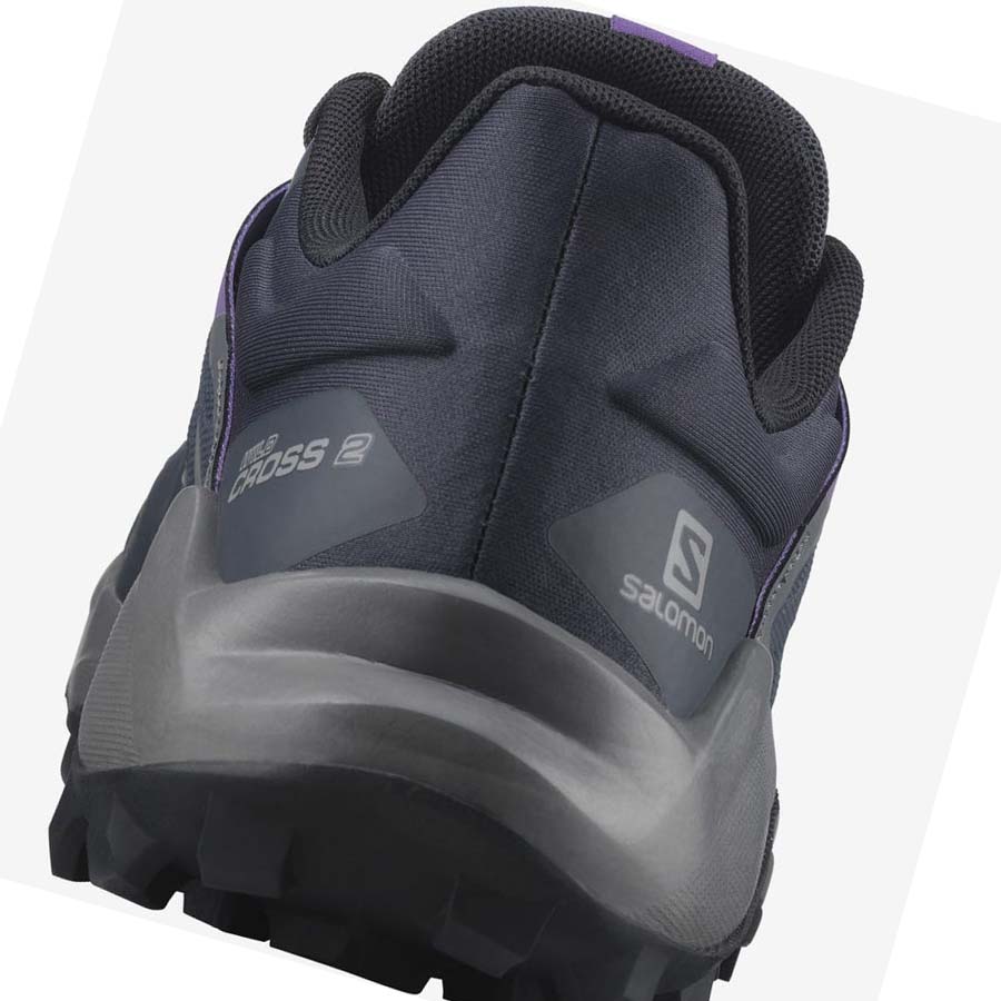 Salomon WILDCROSS 2 Trail löparskor Dam Lila | SE846NWY