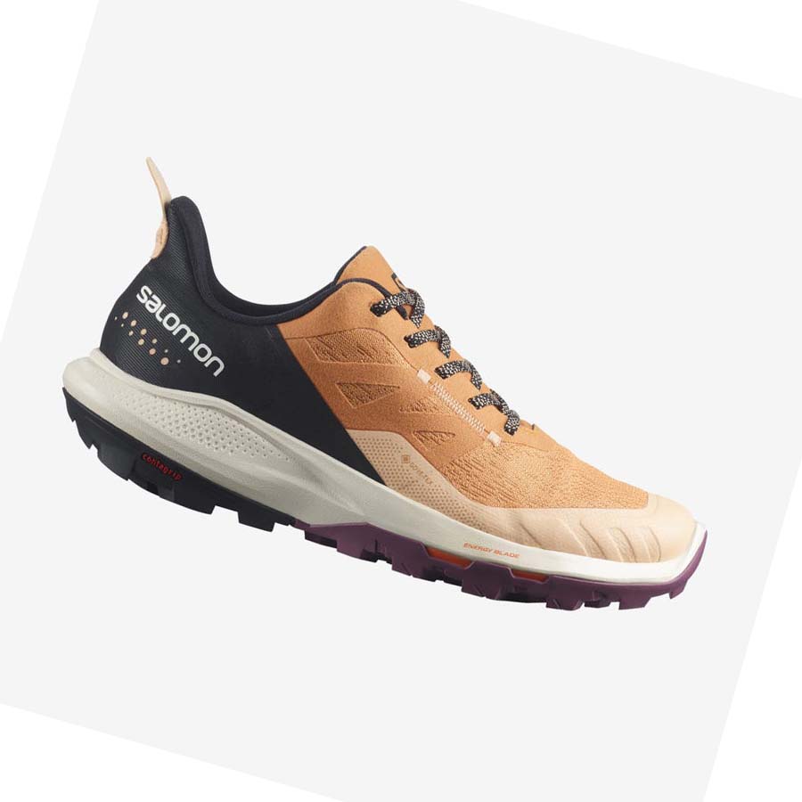 Salomon WoOUTPULSE GORE-TEX Vandringsskor Dam Bruna | SE787YXF