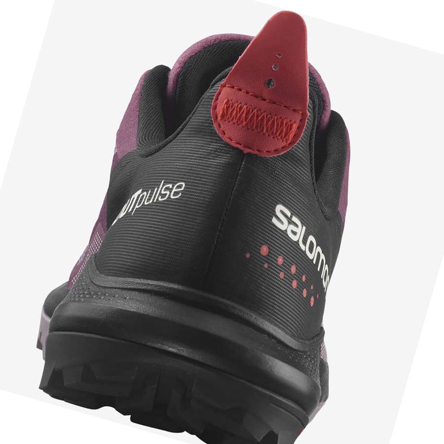 Salomon WoOUTPULSE GORE-TEX Vandringsskor Dam Lila | SE788TCE