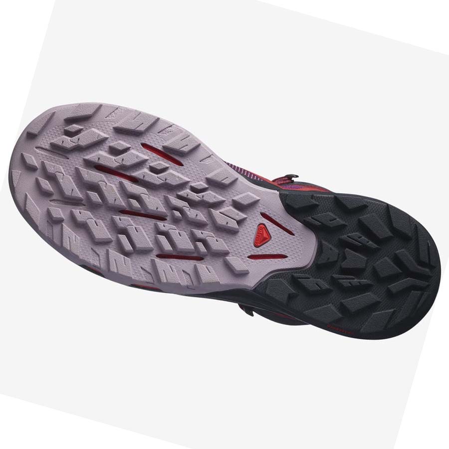 Salomon WoOUTPULSE MID GORE-TEX Vandringsskor Dam Lila | SE841RVD