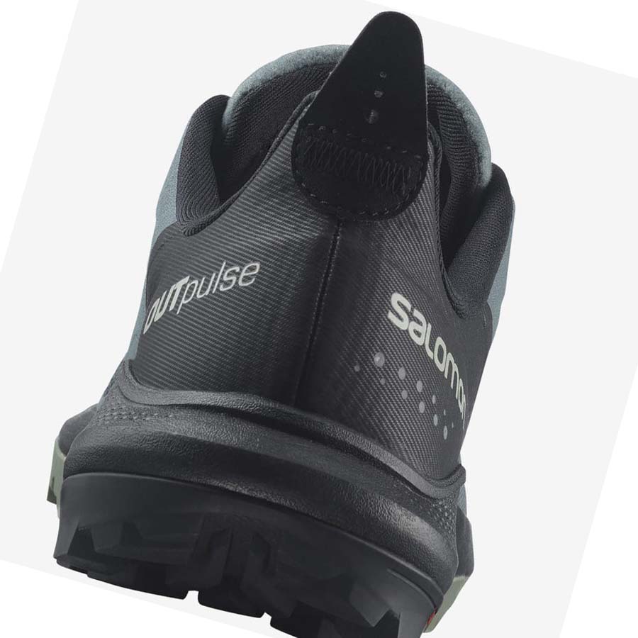 Salomon WoOUTPULSE Vandringsskor Dam Silver | SE776JPQ