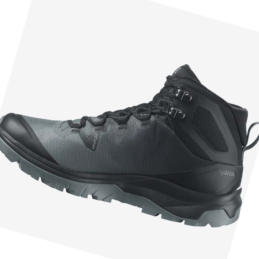 Salomon WoVAYA MID GORE-TEX Vandringsskor Dam Svarta | SE824XYU