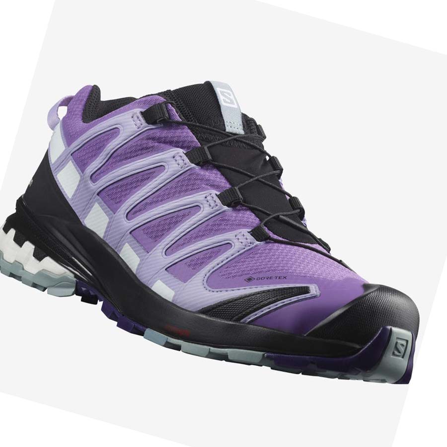 Salomon WoXA PRO 3D v8 GORE-TEX Vandringsskor Dam Lila | SE799ZUT