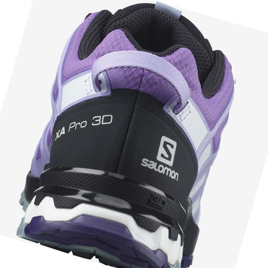 Salomon WoXA PRO 3D v8 GORE-TEX Vandringsskor Dam Lila | SE799ZUT