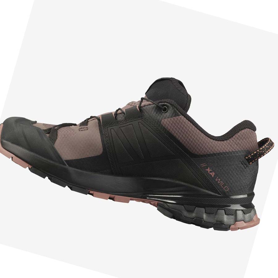 Salomon WoXA WILD Vandringsskor Dam Svarta | SE817WNB