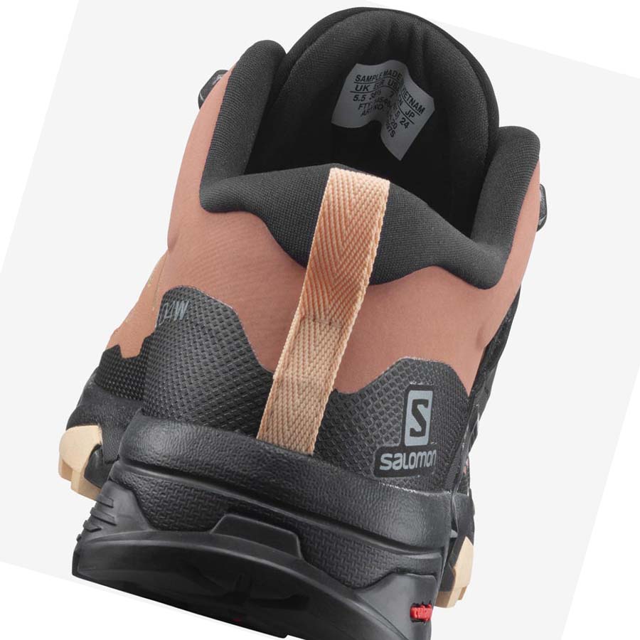 Salomon WoX ULTRA 4 GORE-TEX Vandringsskor Dam Bruna | SE800LIS