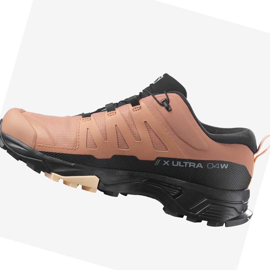 Salomon WoX ULTRA 4 GORE-TEX Vandringsskor Dam Bruna | SE800LIS