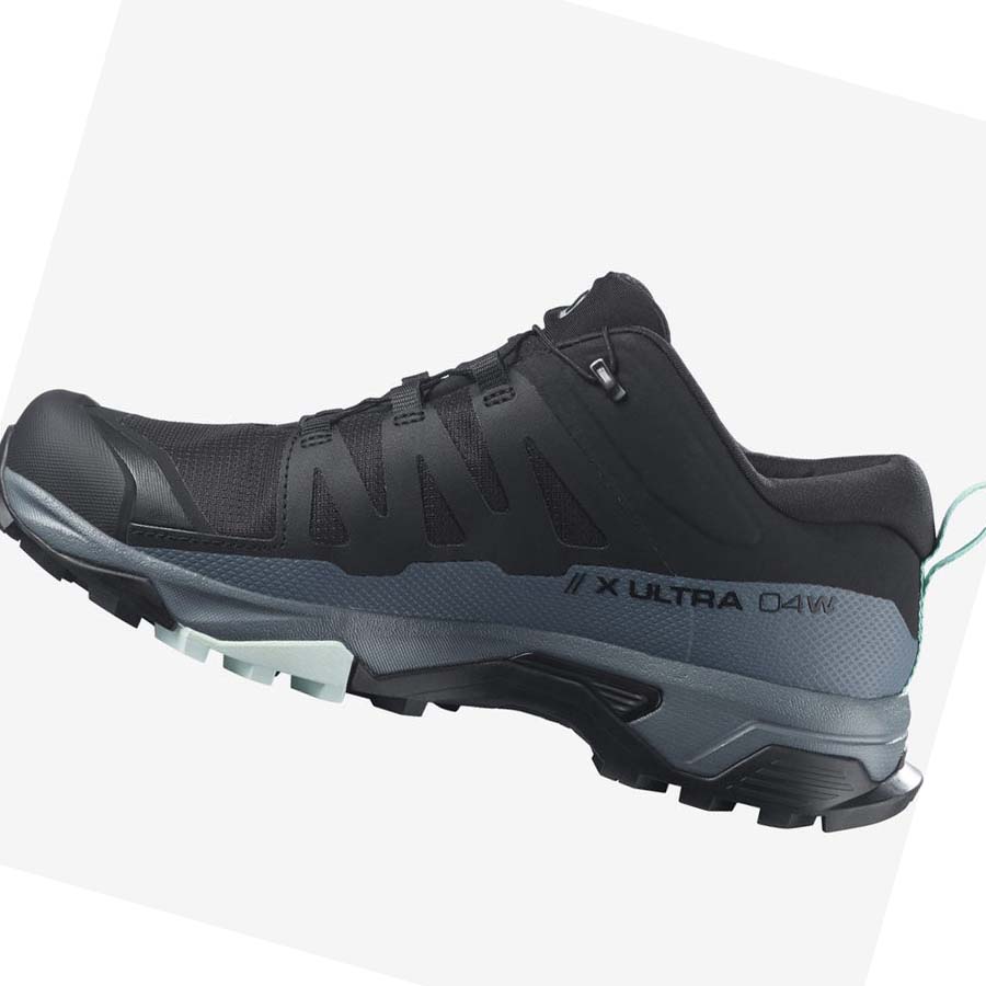 Salomon WoX ULTRA 4 GORE-TEX Vandringsskor Dam Svarta | SE802JPQ