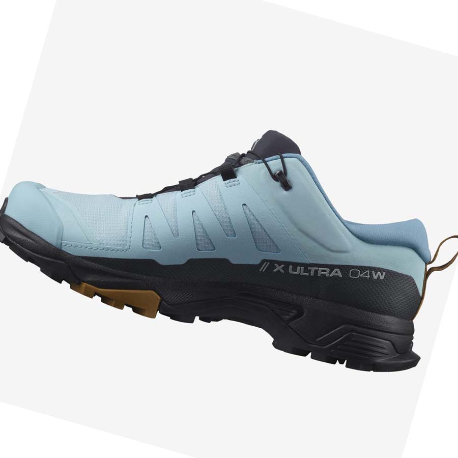 Salomon WoX ULTRA 4 GORE-TEX Vandringsskor Dam Svarta Blå | SE803HAP