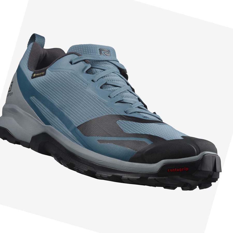 Salomon XA COLLIDER 2 GORE-TEX Trail löparskor Herr Blå | SE126JPQ