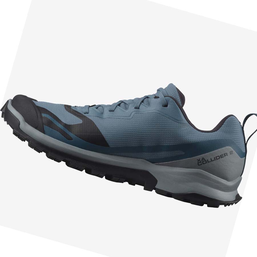 Salomon XA COLLIDER 2 GORE-TEX Trail löparskor Herr Blå | SE126JPQ