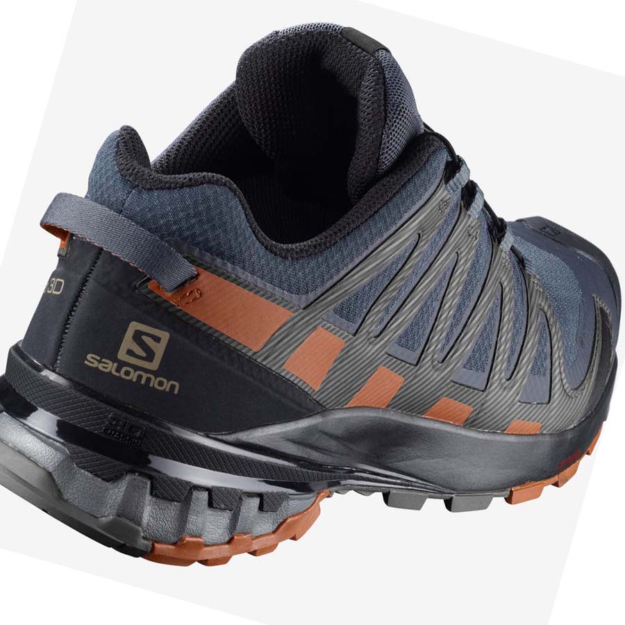 Salomon XA PRO 3D V8 GORE-TEX WIDE Trail löparskor Herr Svarta | SE89WNB