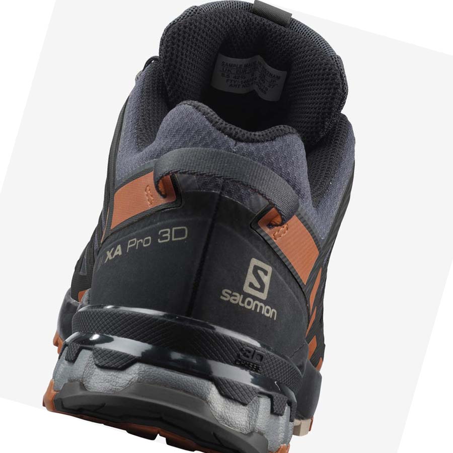 Salomon XA PRO 3D V8 GORE-TEX WIDE Trail löparskor Herr Svarta | SE89WNB