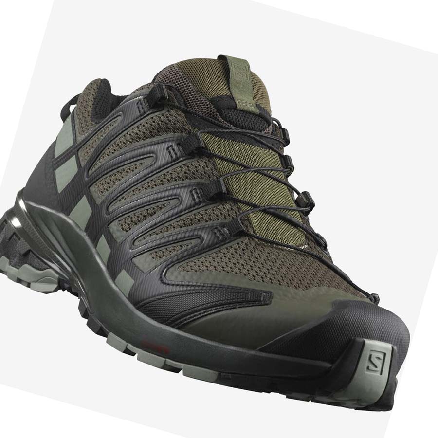 Salomon XA PRO 3D V8 WIDE Trail löparskor Herr Lila Grå | SE97ZUT