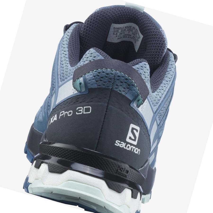 Salomon XA PRO 3D v8 Trail löparskor Dam Silver | SE855HAP