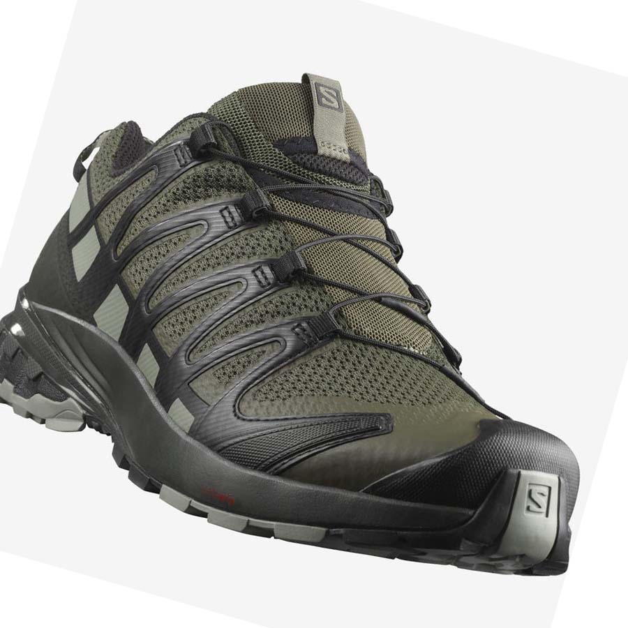 Salomon XA PRO 3D v8 Vandringsskor Herr Svarta Olivgröna | SE12QMA