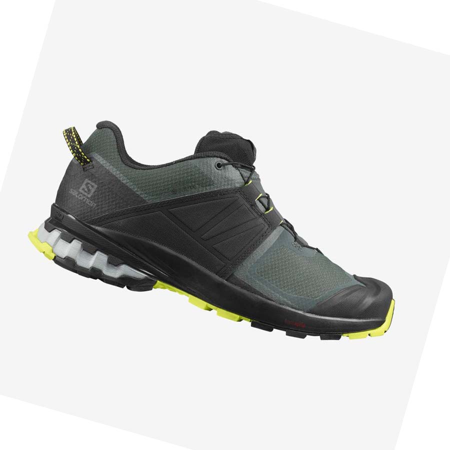 Salomon XA WILD GORE-TEX Trail löparskor Herr Svarta Olivgröna | SE125KOR