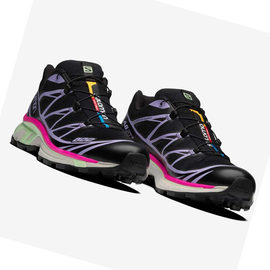 Salomon XT-6 Sneakers Dam Svarta Lila | SE956LIS