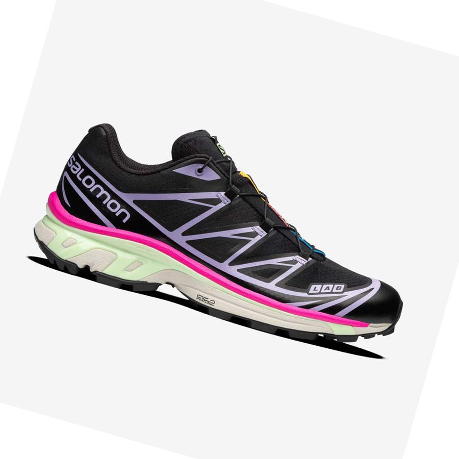 Salomon XT-6 Sneakers Dam Svarta Lila | SE956LIS