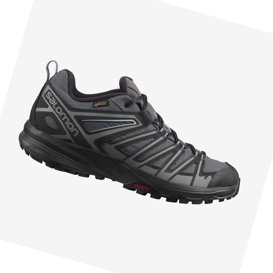 Salomon X CREST GORE-TEX Vandringsskor Herr Svarta | SE8TCE