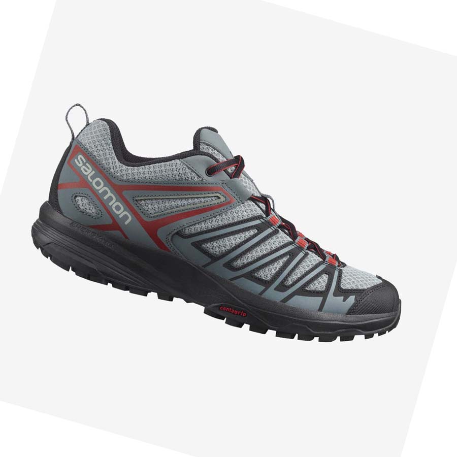 Salomon X CREST Vandringsskor Herr Svarta Turkos | SE57ILH