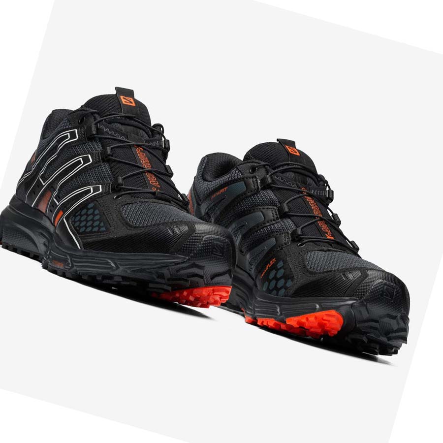 Salomon X-MISSION 3 Sneakers Dam Svarta Röda | SE964AHK