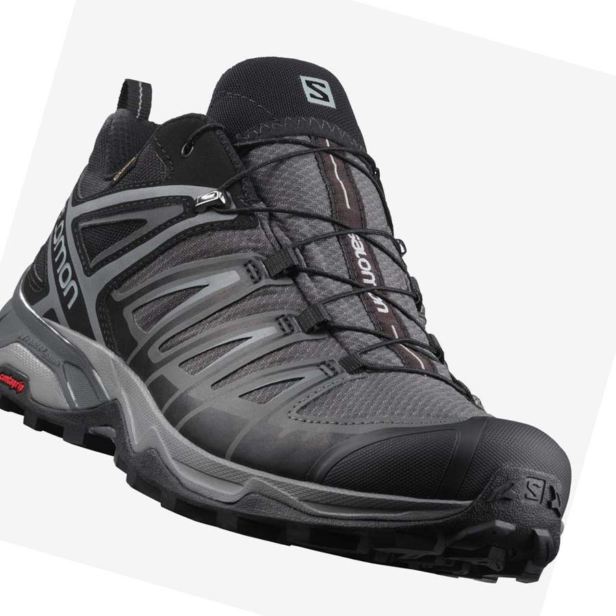 Salomon X ULTRA 3 GORE-TEX Vandringsskor Herr Grå | SE22JPQ