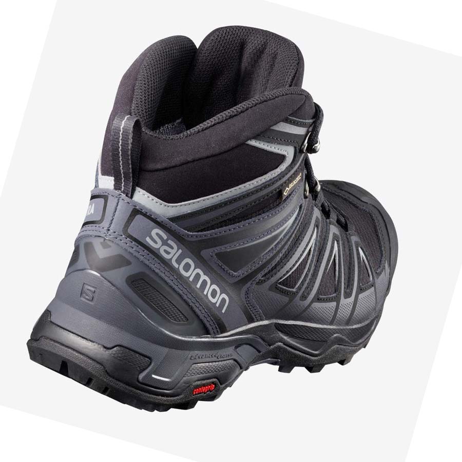 Salomon X ULTRA 3 MID GORE-TEX Vandringsskor Herr Grå Svarta | SE50GSO