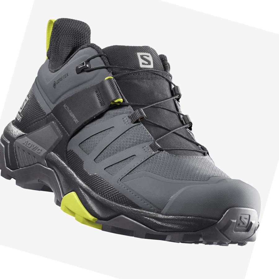 Salomon X ULTRA 4 GORE-TEX Vandringsskor Herr Silver | SE37WNB