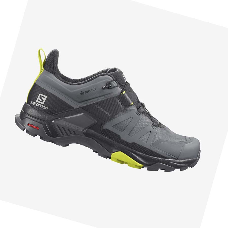 Salomon X ULTRA 4 GORE-TEX Vandringsskor Herr Silver | SE37WNB