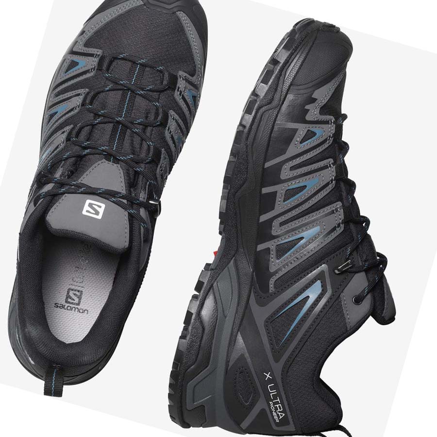 Salomon X ULTRA PIONEER CLIMASALOMON™ WATERPROOF Vandringsskor Herr Svarta | SE70XYU