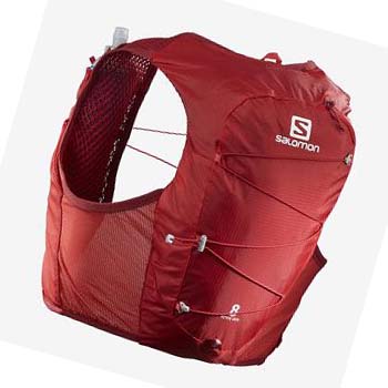 Salomon ACTIVE SKIN 8 Running Packs Dam Röda | SE1353QMA